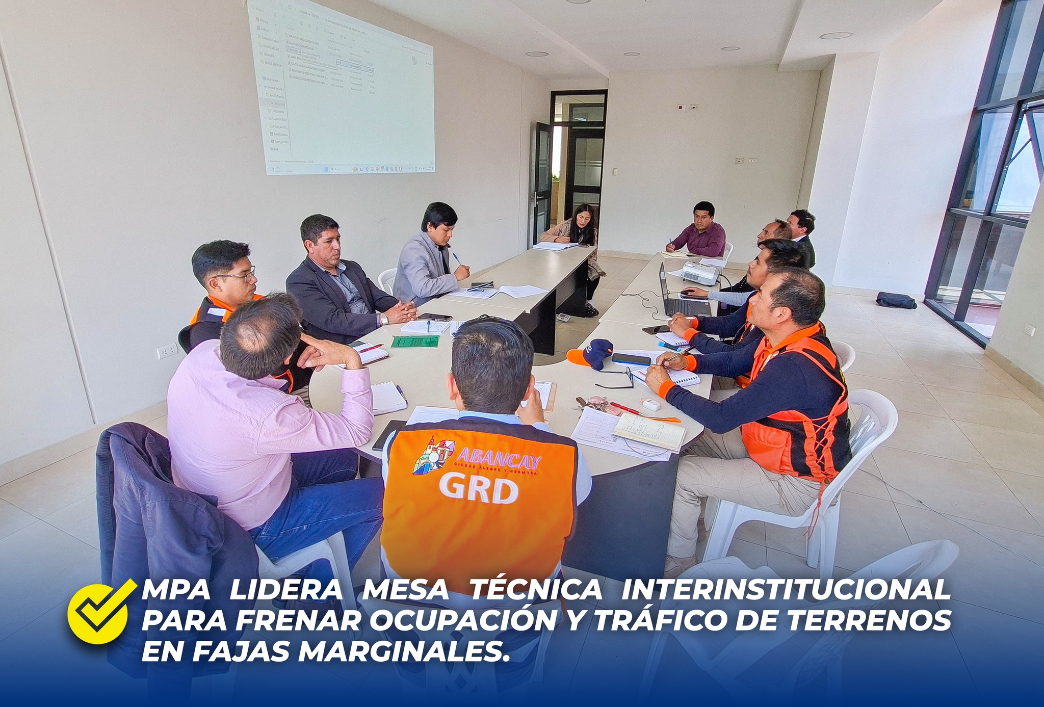 MPA Lidera Mesa Técnica Interinstitucional Para Frenar Ocupación Y Tráfico De Terrenos En Fajas Marginales