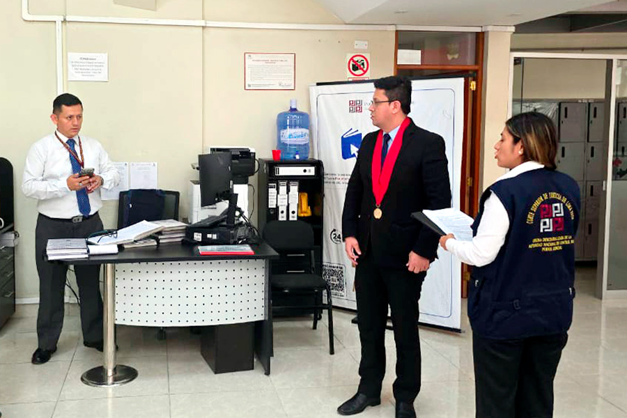 En ese marco, Saravia Quispe inspeccionó la sede del Módulo de Justicia Wisse, donde funcionan los juzgados de paz letrado; así como el Módulo de la Unidad de Flagrancia, en el que operan los juzgados penales. Asimismo, visitó el Módulo de Justicia Wasi, sede de los juzgados especializados en violencia contra la mujer e integrantes del grupo familiar (sanción y tutelar).