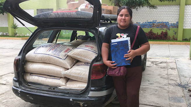 Municipalidad de Huarmey garantiza alimentación de sectores vulnerables con entrega de víveres a 20 comedores populares