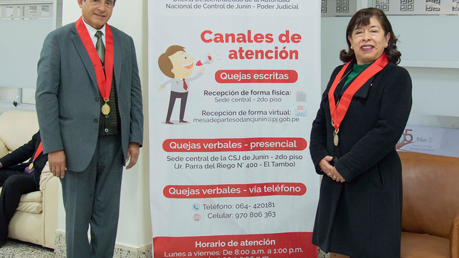 Durante el primer mes del año 2026, la Oficina Descentralizada de la Autoridad Nacional de Control de Junín (ODANC-Junín), liderada por la doctora Pércida Luján Zuasnabar, desplegó diversas acciones orientadas a fortalecer el control preventivo, la supervisión del servicio de justicia y la mejora de la gestión judicial en los órganos jurisdiccionales de la región.