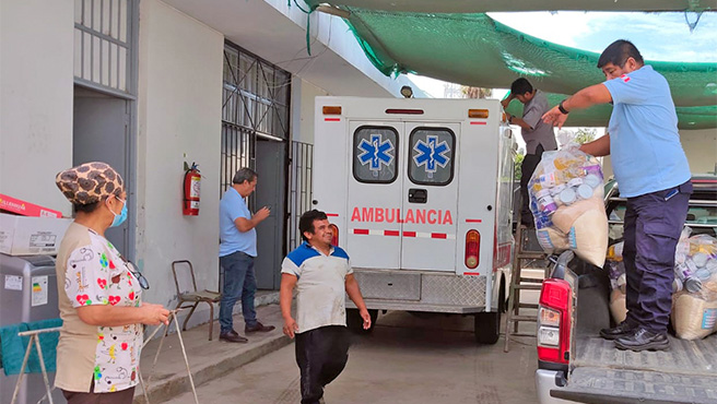 Municipalidad de Huarmey refuerza la lucha contra la tuberculosis con entrega de canastas PANTBC