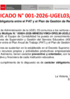 Vista preliminar de documento COMUNICADO - RECOMENDACIONES PARA LA ARTICULACION DEL DEL PAT CON EL PAT DE GESTION RECURSOS PROIOS..