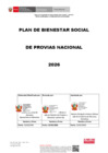 Vista preliminar de documento Plan de Trabajo de Bienestar Social 2026