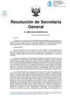 Vista preliminar de documento Resolución Secretaria General N° 005-2026-CENEPRED
