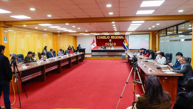 En segunda Sesión Ordinaria el Pleno del Consejo regional aprobó el Plan de Acciones de Fiscalizacion-PAF para fiscalizar el Gobierno Regional 
