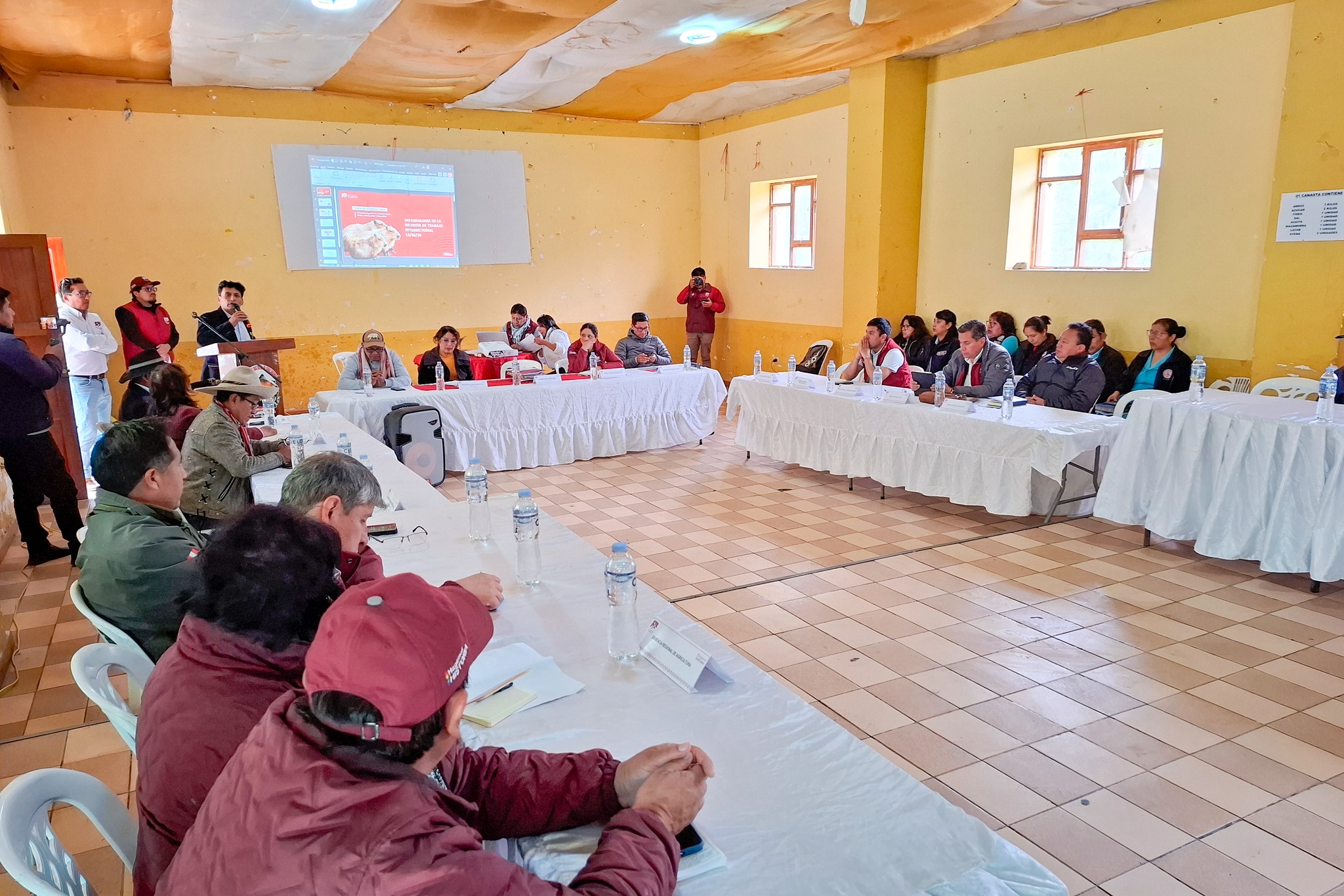 
Segunda Mesa Técnica para viabilizar acciones en favor de pobladores de Callanga.


