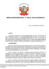 Vista preliminar de documento Resolución Jefatural n.° 00021-2026-SUNARP/OA