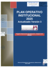Vista preliminar de documento Plan Operativo Institucional 2025 Modificado Versión 3