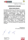 Vista preliminar de documento COMUNICADO N°004-2026_RESULTADOS FINALES_PROYECTO MARISCAL CACERES