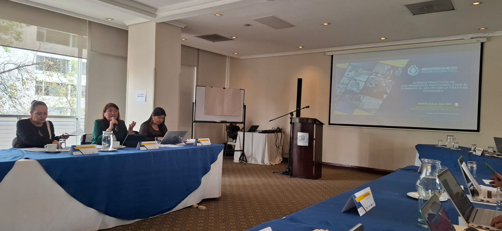 Fiscalía contra la Trata de Personas fortalece cooperación con Ecuador para combatir ilícitos de trata y delitos conexos