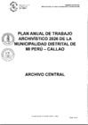 Vista preliminar de documento PLAN ANUAL DE TRABAJO ARCHIVISTICO