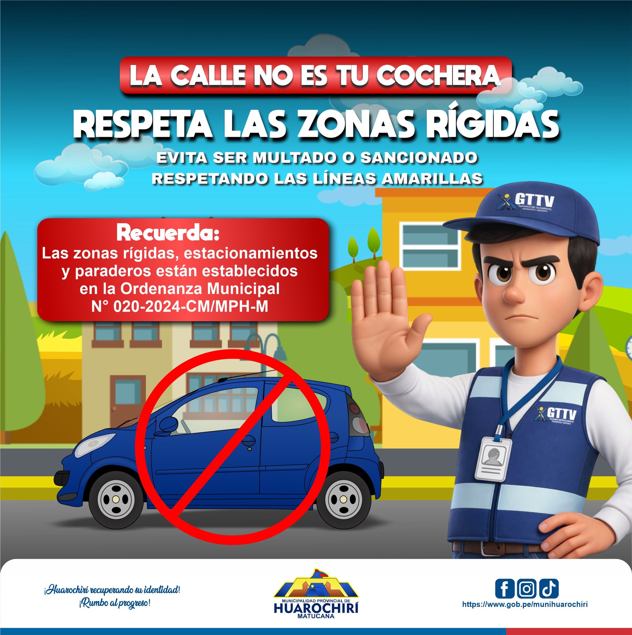 Las calles no son tu cochera