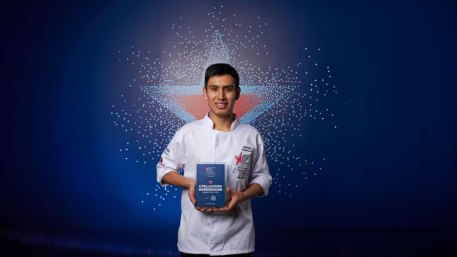 Rafael participó en el concurso San Pellegrino Young Chef, organizado por la marca de agua San Pellegrino