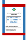 Vista preliminar de documento Reporte de Seguimiento Anual del Plan Estratégico Institucional (PEI) 2024