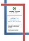 Vista preliminar de documento Reporte de Seguimiento Anual del Plan Estratégico Institucional (PEI) 2023