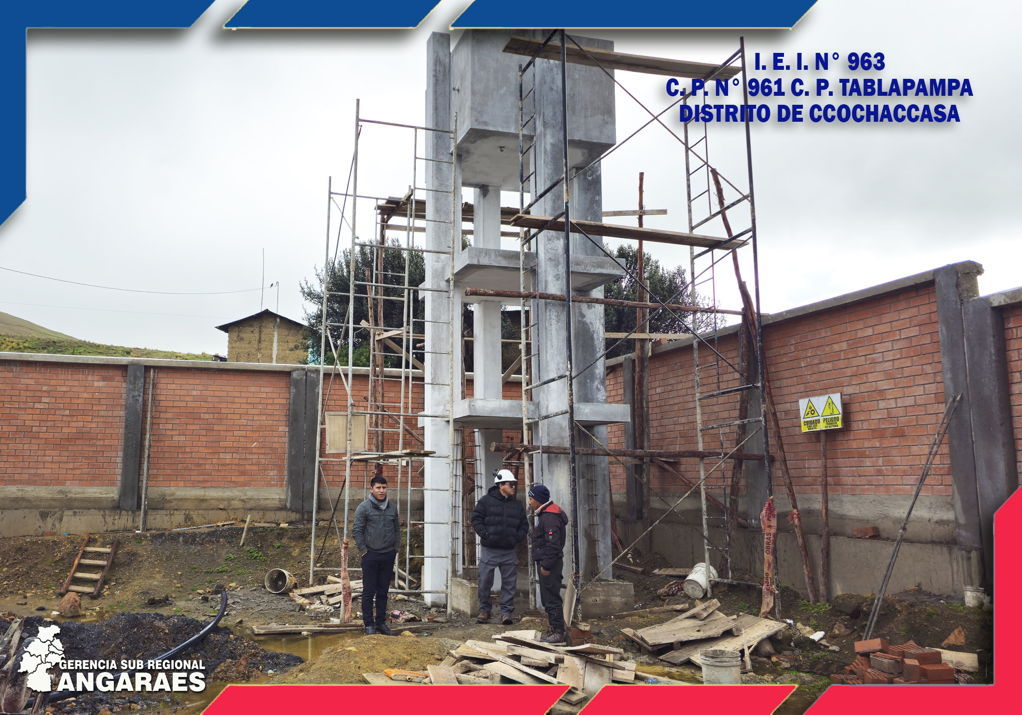 Inspección de los proyectos para su pronta culminación 