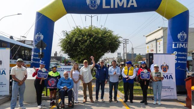 Inauguran ciclovía La Molina-Ate con visión integral de movilidad sostenible