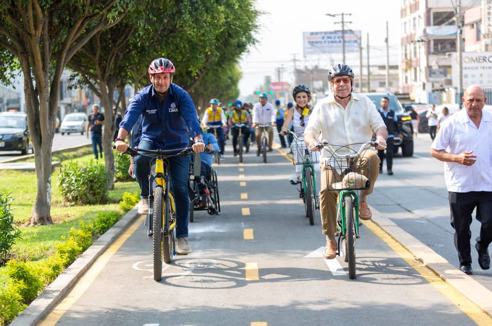 Inauguran ciclovía La Molina-Ate con visión integral de movilidad sostenible