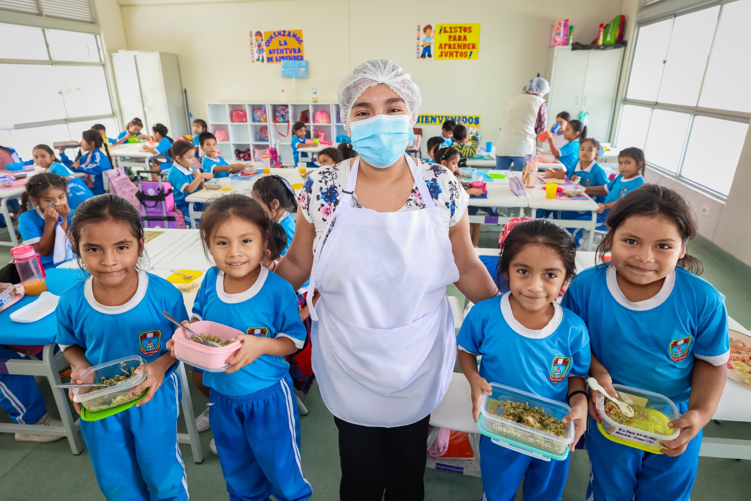 El PAE brindará un servicio alimentario de calidad y complementario con productos que cubren todos los macronutrientes
