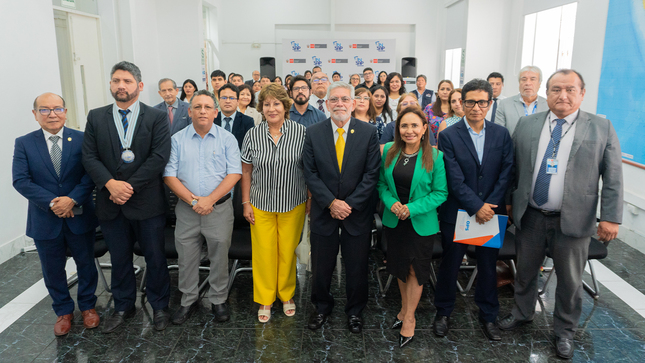 participantes del evento del NODO PERU OPS/OMS 