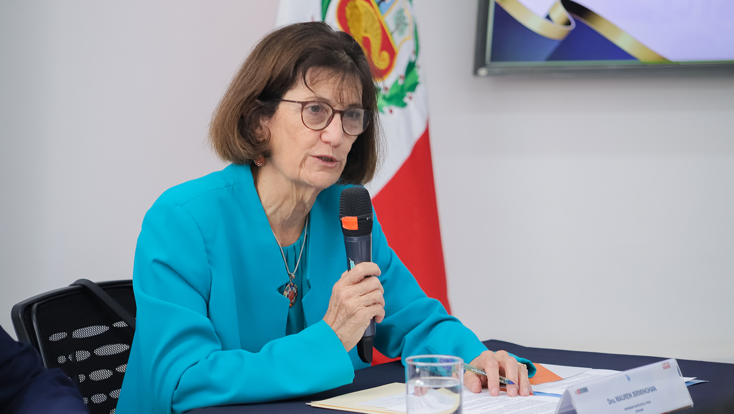 palabras de la Dra. Maureen Birmingham