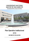 Vista preliminar de documento  Informe de Evaluación del Plan Operativo Institucional 2018 - Anual
