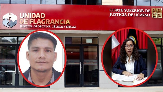 Unidad de Flagrancia condena a sujeto por receptación agravada tras proceso inmediato en Yarinacocha