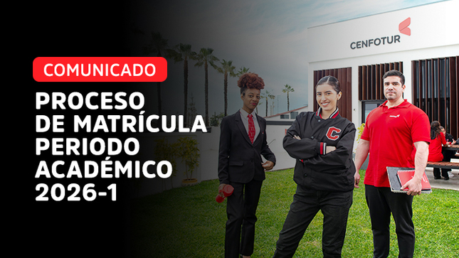 Proceso de matrícula Periodo Académico 2026-I