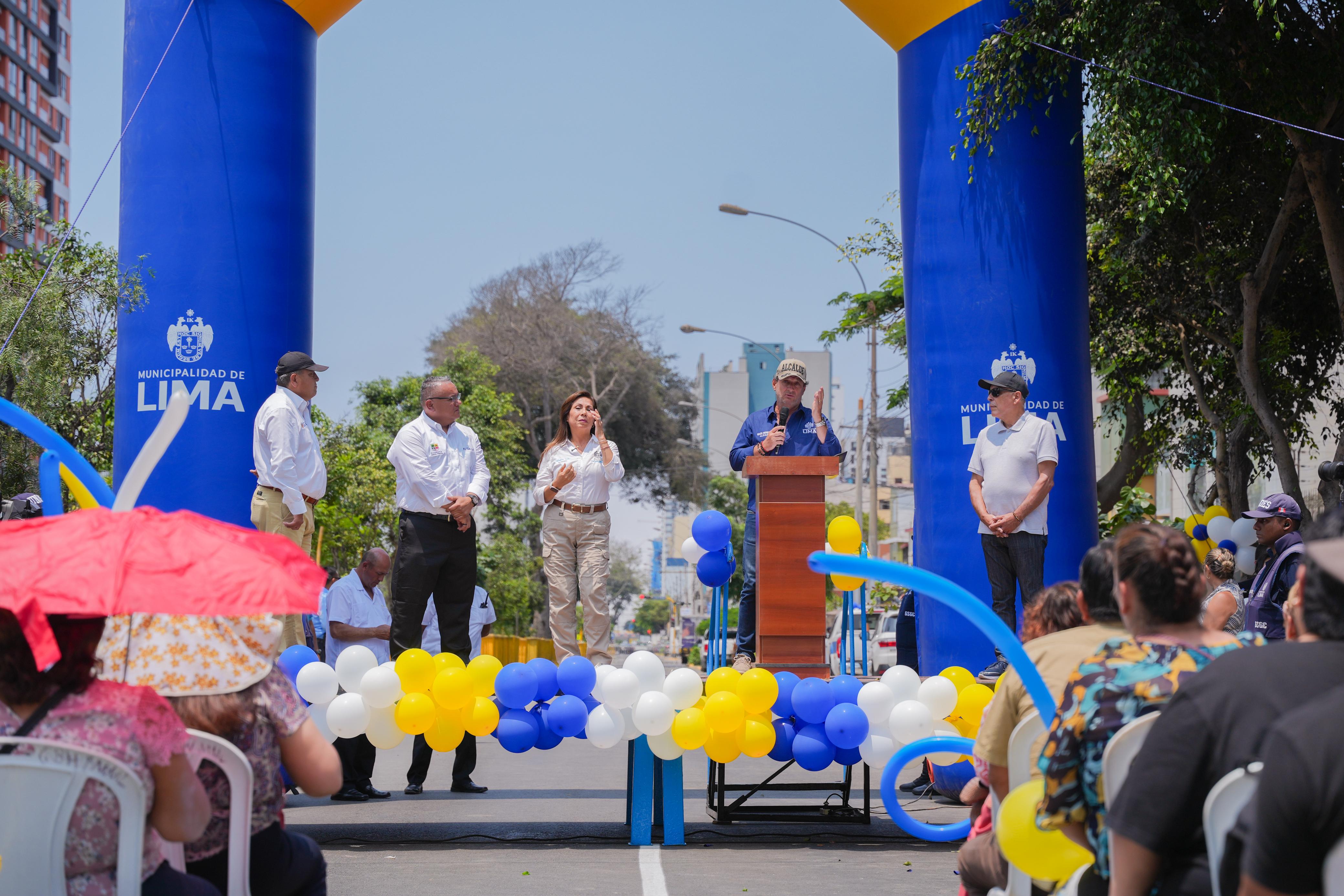 Alcalde de Lima pide al presidente José María Balcázar, garantizar la estabilidad política y priorizar la seguridad ciudadana