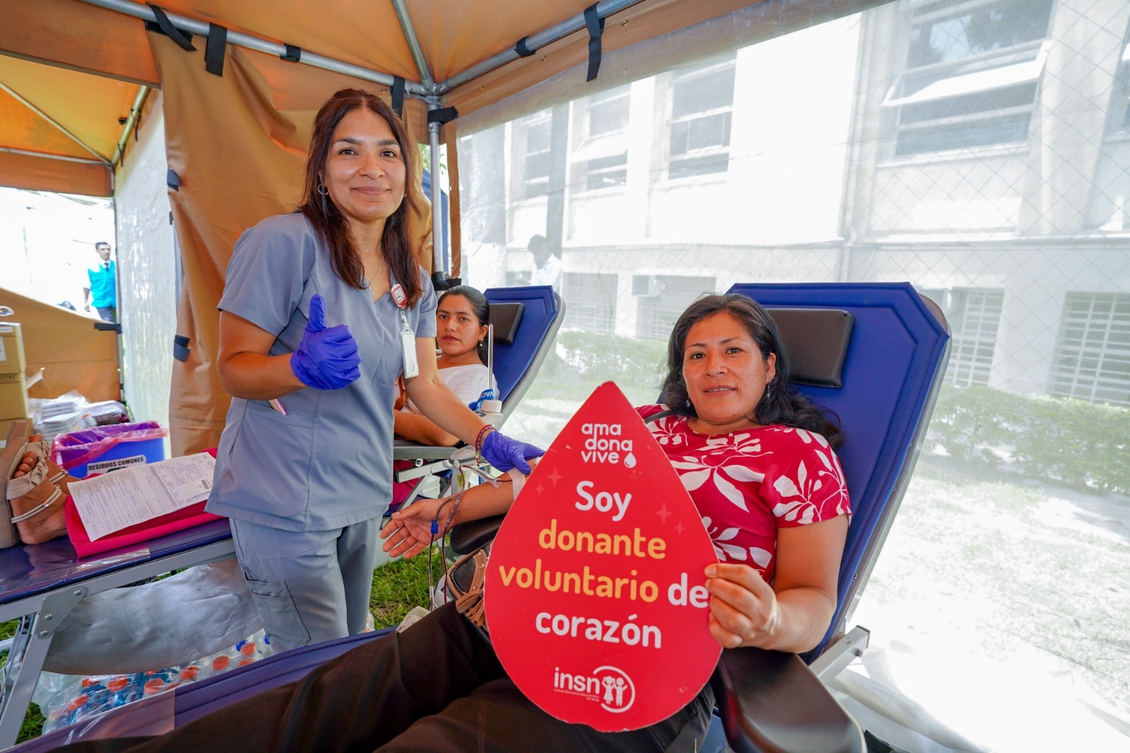 Junto al ministro de Salud, la directora general del INSNSB, Zulema Tomas, participó de actividad organizada en alianza con la Fundación Internacional WeLoveU.