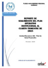 Vista preliminar de documento 6876236 REPORTE DE SEGUIMIENTO DEL POI AL CUARTO TRIMESTRE DE 2025