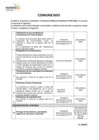 Vista preliminar de documento Comunicado 01_Cambio cronograma