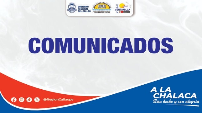 Publicación De Resultados De La Tercera Etapa Del Proceso De Selección De Las Pec De Los Pronoei 2026 De La Ugel Ventanilla