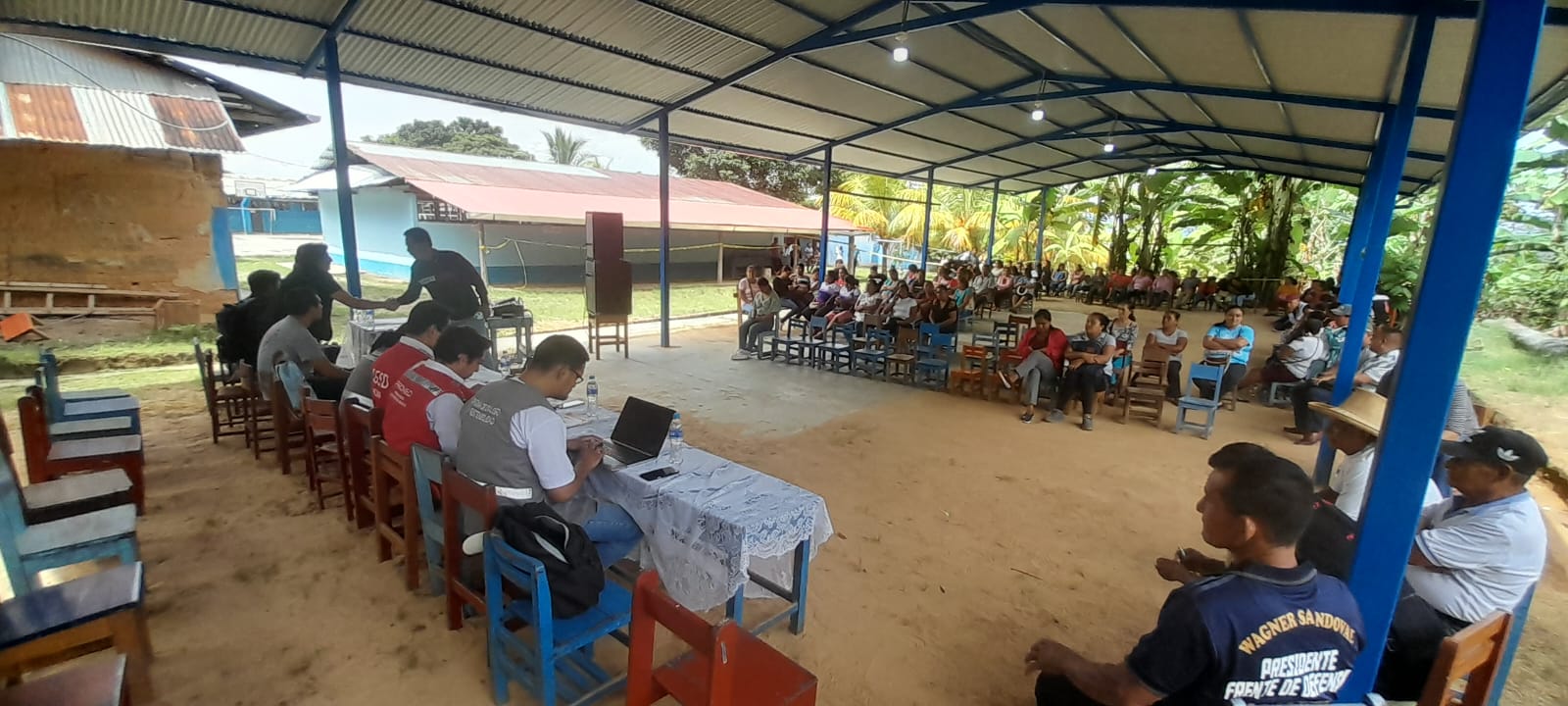 Goresam acelera acciones para concretar nueva infraestructura educativa en Pamashto 