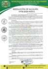Vista preliminar de documento RESOLUCION DE ALCALDIA N°18-2026-MDCG