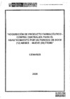 Vista preliminar de documento E.E.T.T. ADQUISICION DE PRODUCTOS FARMACEUTICOS (09) ITEMS