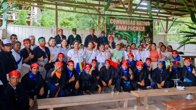 Reconocimiento oficial de la Comunidad Nativa Anak Pachiza