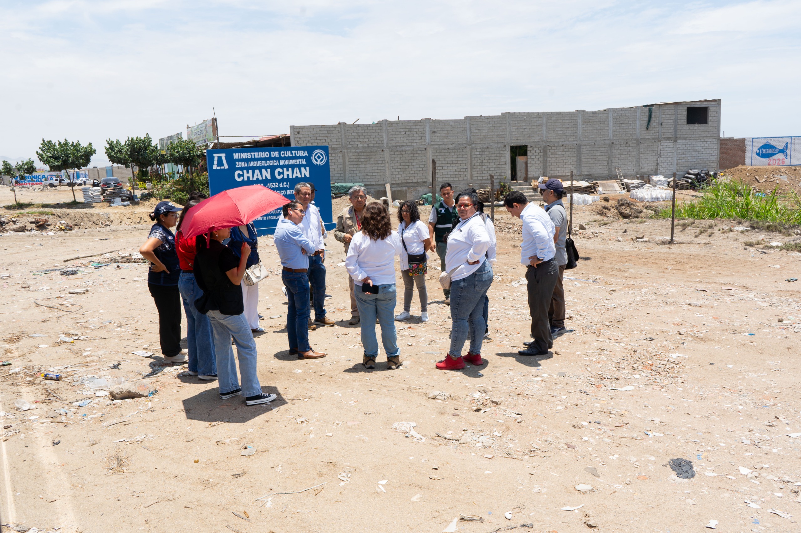 Ministerio de Cultura fortalece acciones multisectoriales para reforzar la protección del Complejo Arqueológico Chan Chan