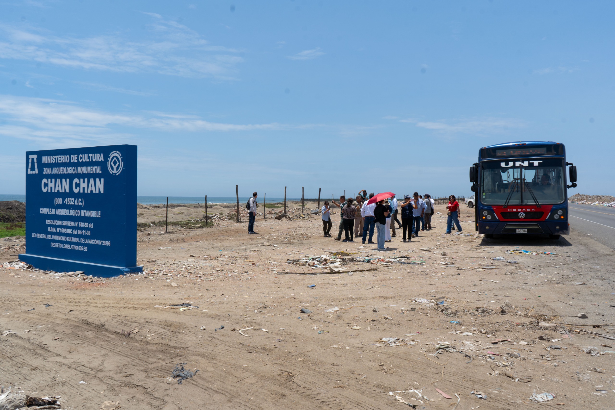 Ministerio de Cultura fortalece acciones multisectoriales para reforzar la protección del Complejo Arqueológico Chan Chan