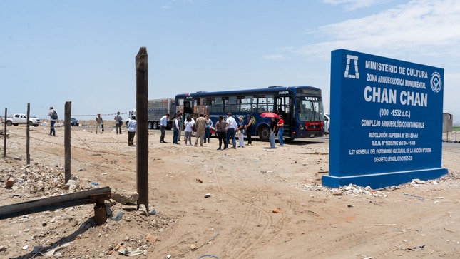 Ministerio de Cultura fortalece acciones multisectoriales para reforzar la protección del Complejo Arqueológico Chan Chan