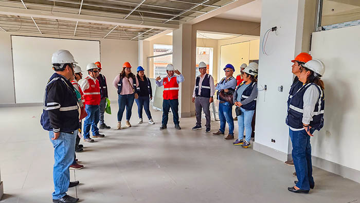 Obras de la IE 0142 Mártir Daniel Alcides Carrión presentan un importante avance