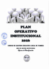 Vista preliminar de documento Plan Operativo Institucional - POI 2026 - UGEL Tumbes.