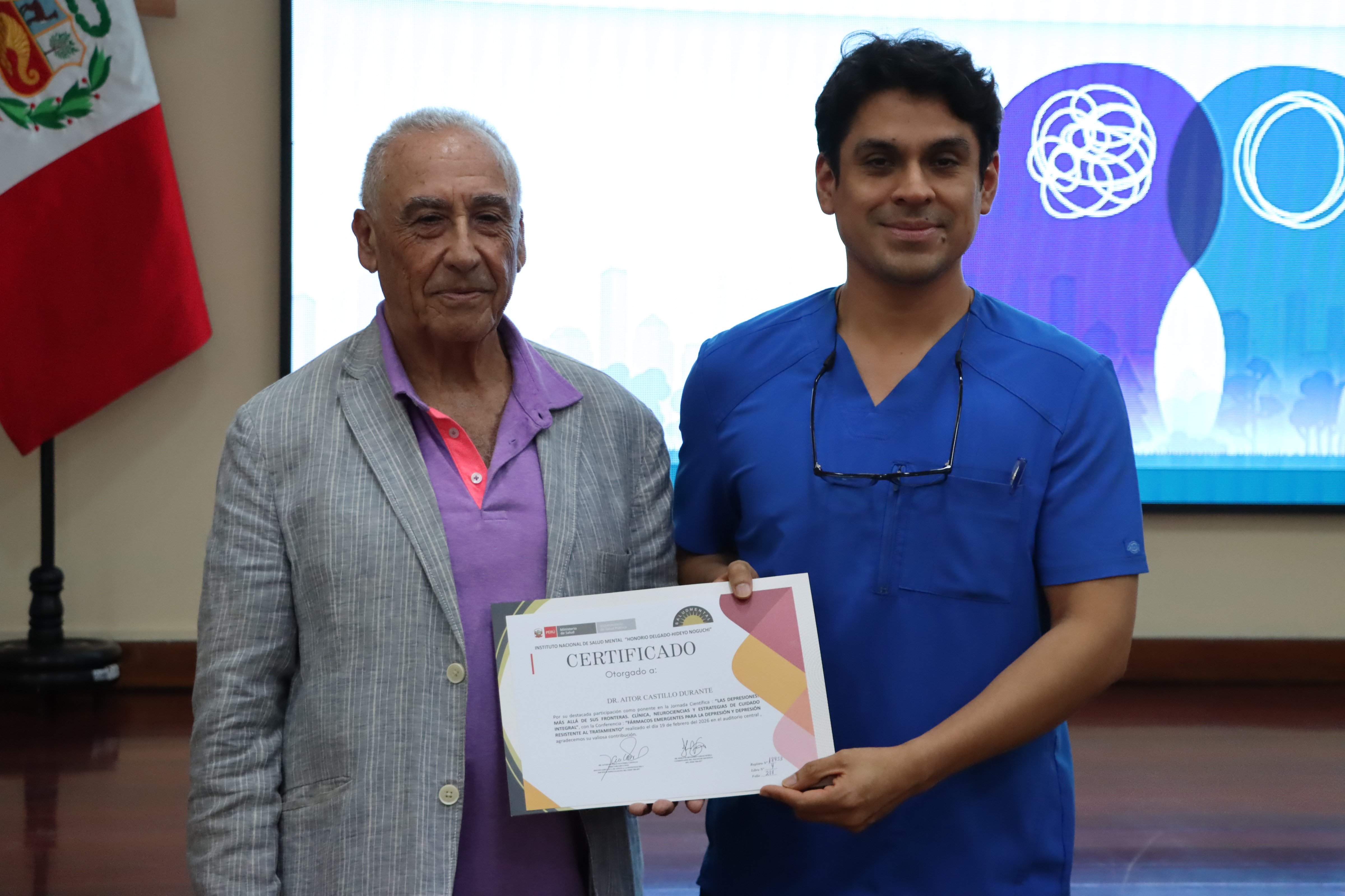 En el marco del XLI aniversario de Emergencia exponen y analizan sobre fármacos de vanguardia para tratar la depresión resistente