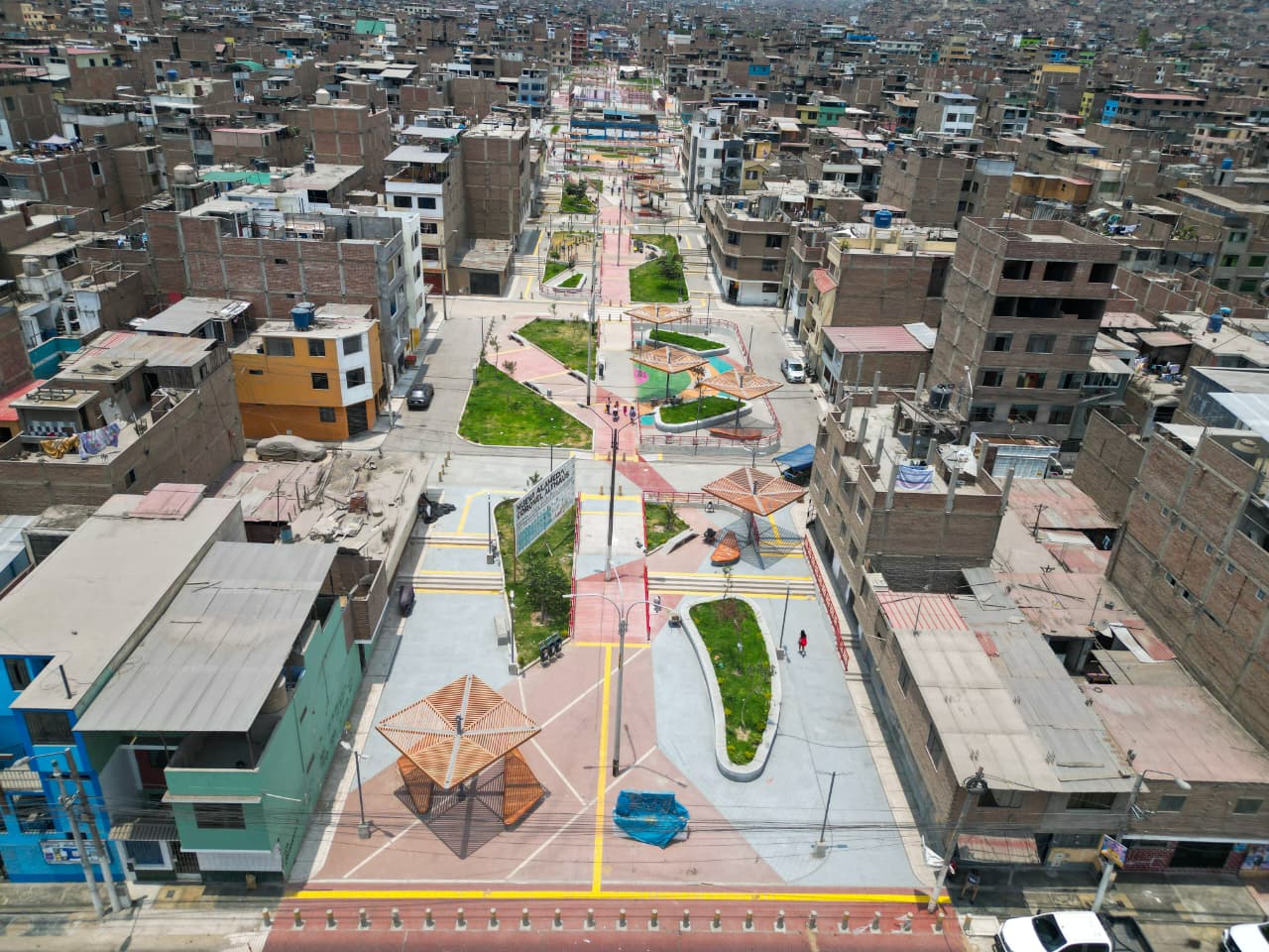 Alameda Coronel Althaus lista para inauguración