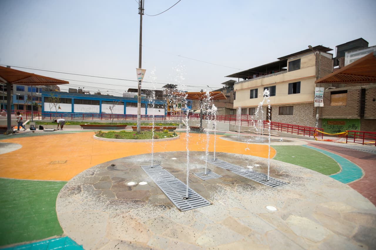 Alameda Coronel Althaus lista para inauguración