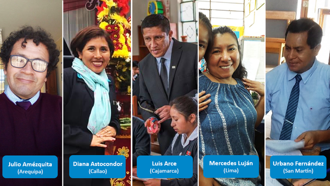 Cinco maestros que inspiran por su compromiso con la autoevaluación y la calidad educativa