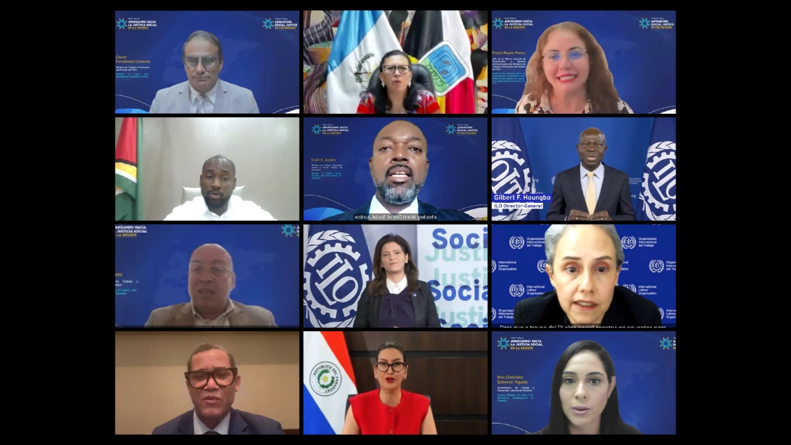 Nueve países refuerzan coordinación laboral para enfrentar desafíos económicos