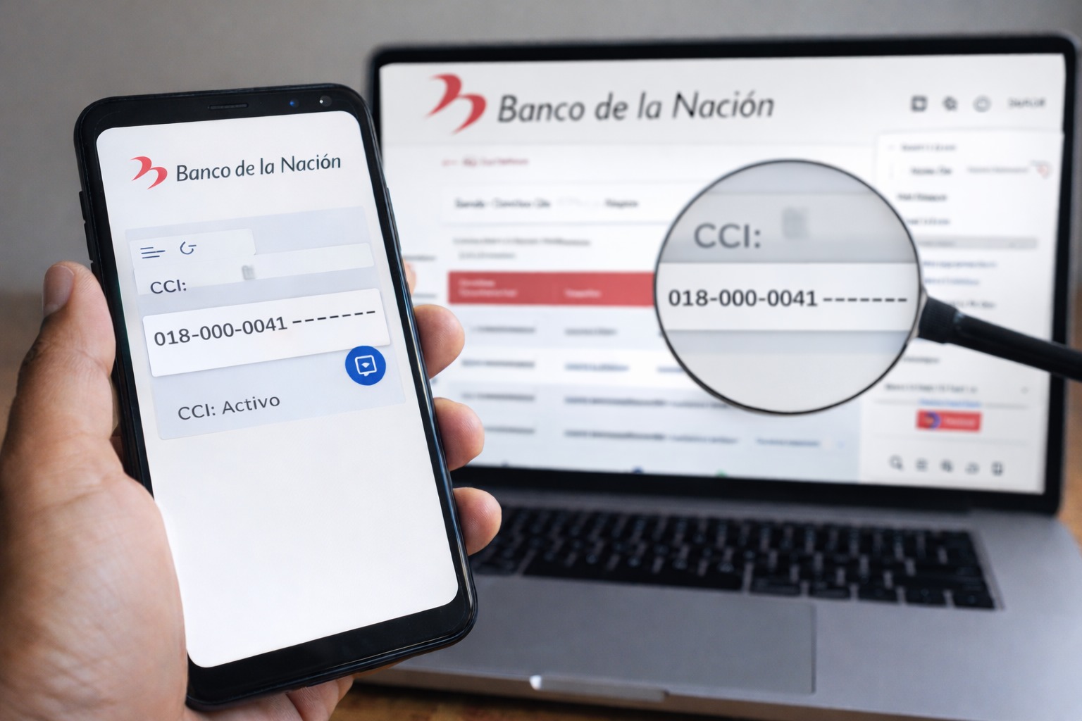 Cómo obtener tu CCI en al App BN