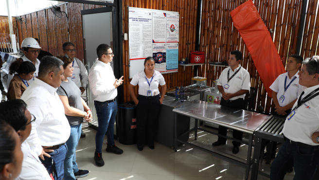 Alta Dirección de CORPAC supervisa trabajos de mantenimiento correctivo del Aeropuerto de Jaén