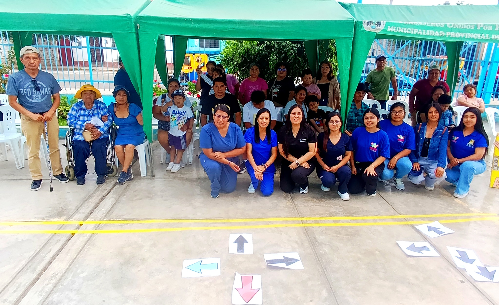 Encuentro vivencial promueve el movimiento y la funcionalidad en familias de OMAPED
